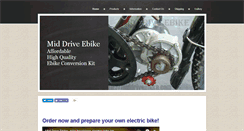Desktop Screenshot of middriveebike.com
